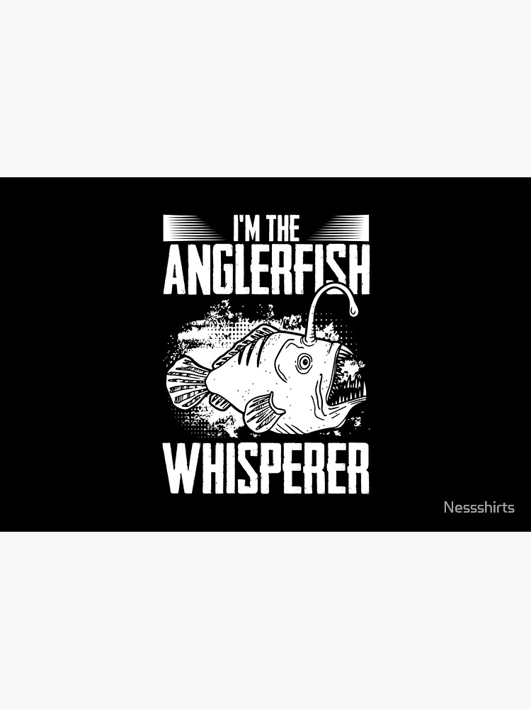 Disover Awesome Anglerfish Whisperer For Angler Fish Anglerfish Fan Bath Mat