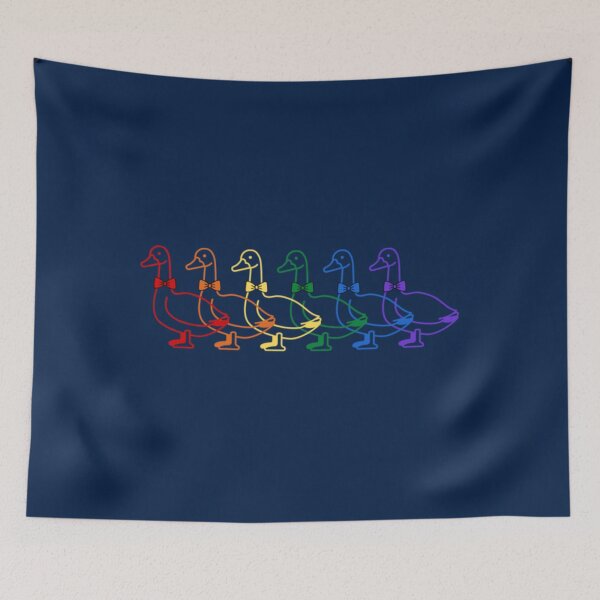 Item preview, Dapper Rainbow Geese   designed and sold by proclimb5.