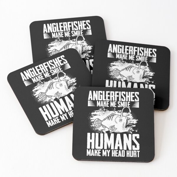 Item preview, Funny Anglerfishes Make Me Smile An Introvert Angelfish Fan designed and sold by Nessshirts.