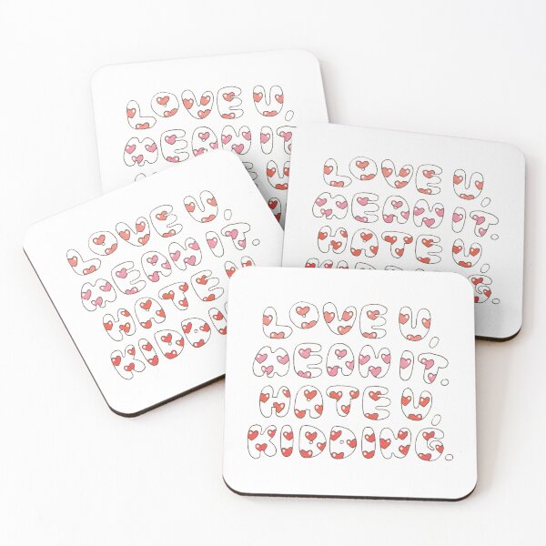Item preview, Love You, Mean It designed and sold by RickytheUnicorn.
