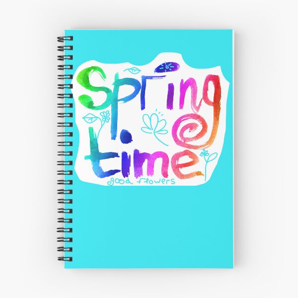 Item preview, Spring time vibrant watercolor lettering |  Spring time crafty hand lettering designed and sold by lausn.