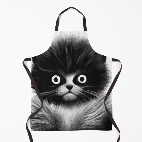 Item preview, Cat Kitten Cute Black and White Drawing designed and sold by phillipbooth.