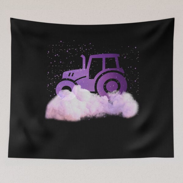 Item preview, Cute Tractor Art With Cloud Design For Tractor Lovers Funny Farm Farming Gift designed and sold by Thecitiesstore.
