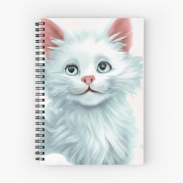 Item preview, Cat Kitten Cute Black and White Drawing designed and sold by phillipbooth.