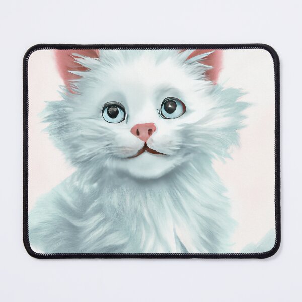 Item preview, Cat Kitten Cute Black and White Drawing designed and sold by phillipbooth.