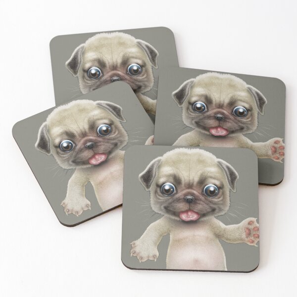 Item preview, un cachorro pug designed and sold by Maxine Gadd.