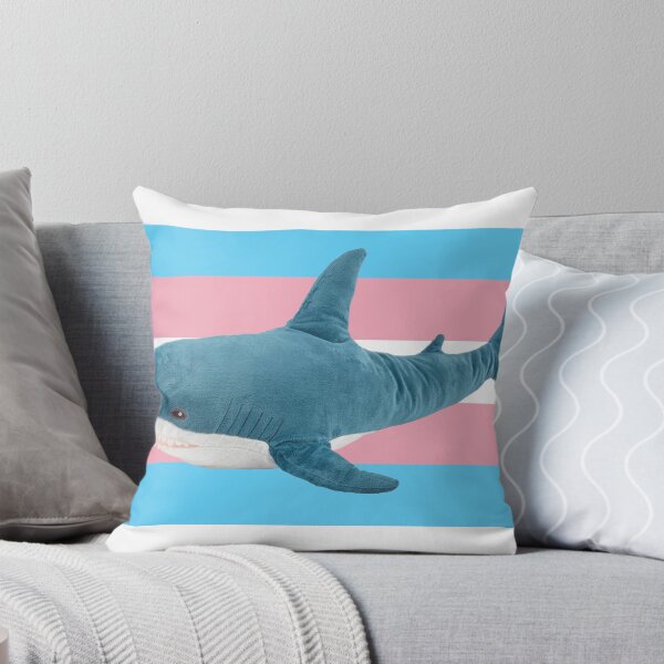 Aperçu de l'œuvre Icône transgenre de requin Blahaj Ikea créée et vendue par PoisonedFluff.
