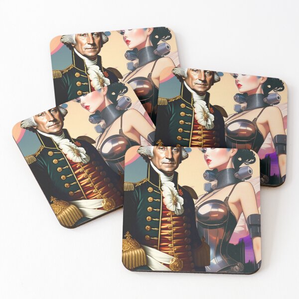 Item preview, George Washington Steampunk  designed and sold by CyberArtsy.