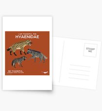 I Am Thankful For Hyaenidae Postcards