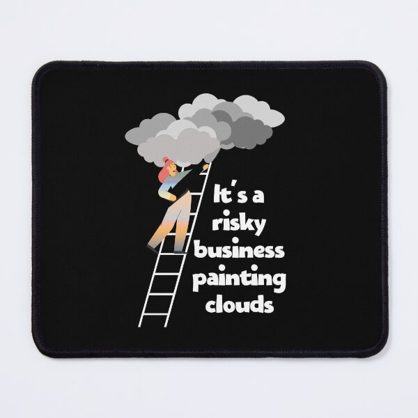 Item preview, Painting Clouds Sticker designed and sold by GaryDobson.