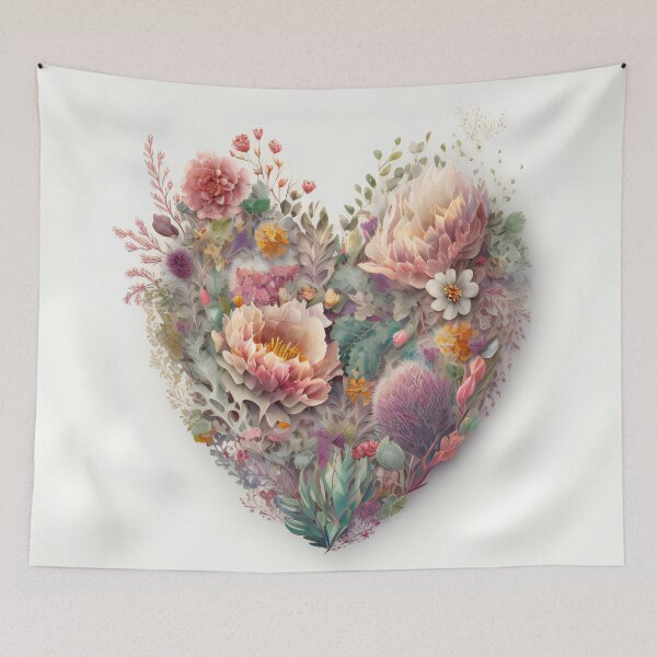 Item preview, Flower From the Heart, Eternally Yours designed and sold by meggydesigns.