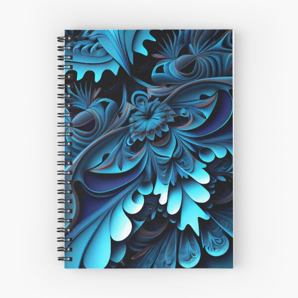 Item preview, Blue Aggressive Abstract Australian Pattern Digital Painting designed and sold by CodeAndColors.