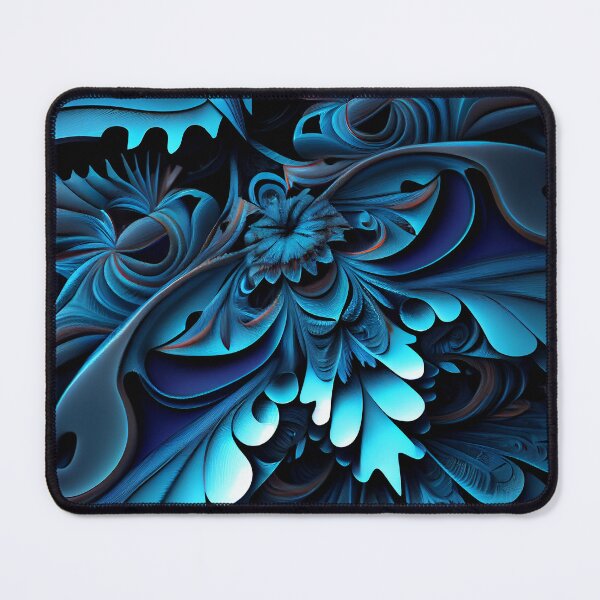 Artikelvorschau, Blue Aggressive Abstract Australian Pattern Digital Painting entworfen und verkauft von CodeAndColors.