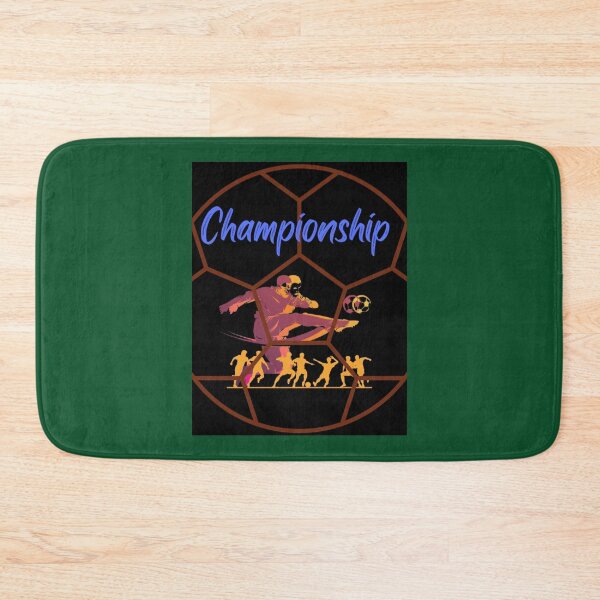 Item preview, Football Championship Player with Ball  Canvas Print       designed and sold by DarlingJewelhj.
