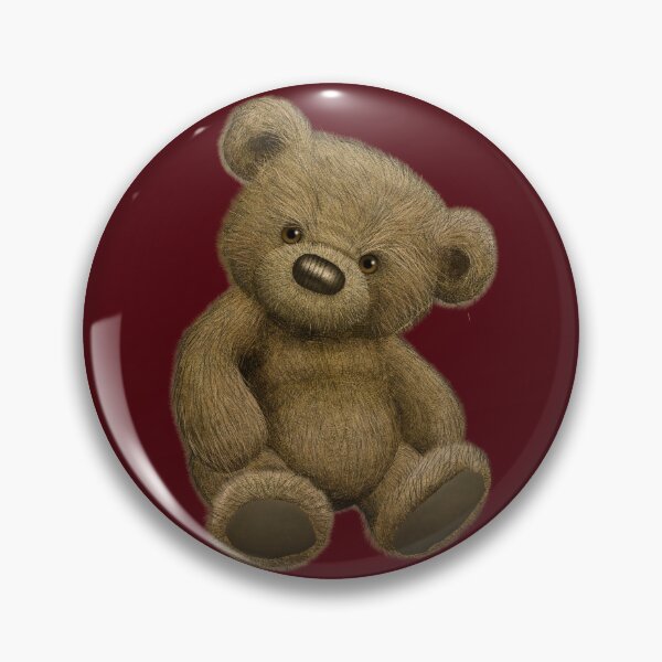 Item preview, old brown teddy bear designed and sold by Maxine Gadd.