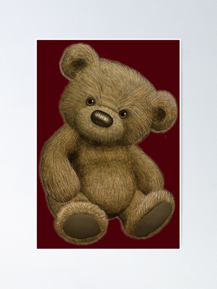 Old brown best sale teddy bear