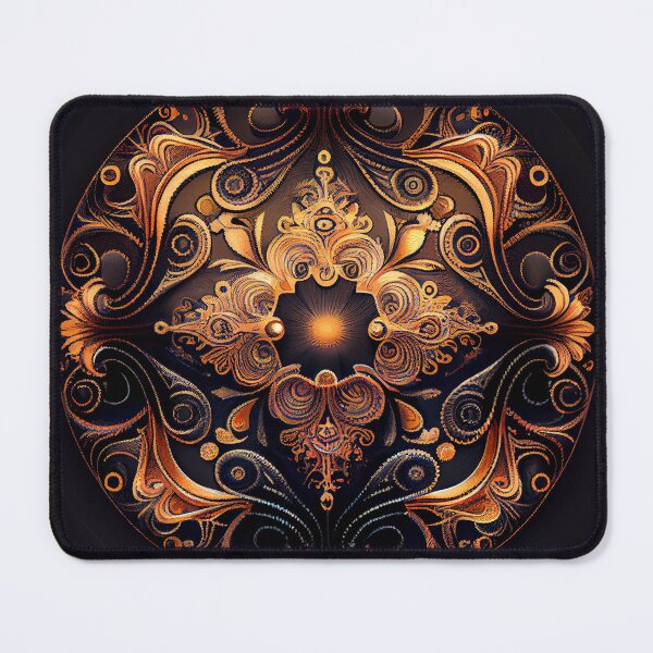 Item preview, Luxury Circular Mystical Bold Western Pattern Digital Painting designed and sold by CodeAndColors.