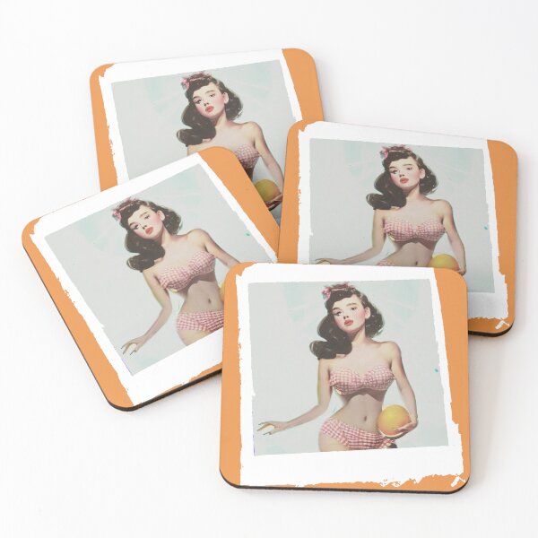 Item preview, Young Beach Babe Pinup Girl designed and sold by cutestpinups.