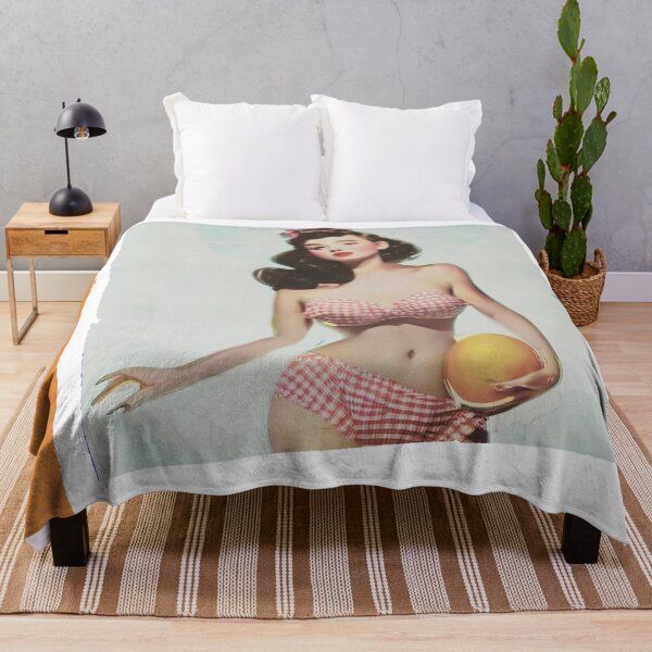 Item preview, Young Beach Babe Pinup Girl designed and sold by cutestpinups.