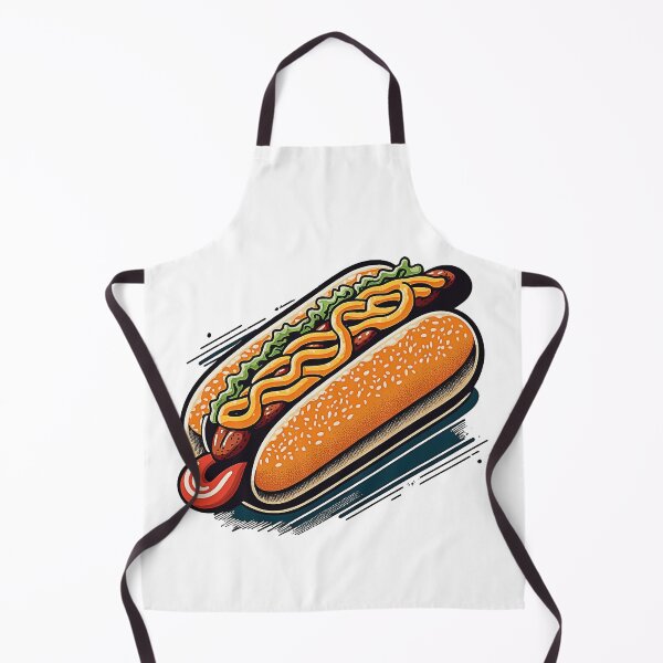Item preview, Ukiyoe Hotdog: A Traditional Japanese Woodblock Print of a Hotdog in the Ukiyoe Style. designed and sold by BotTastic.