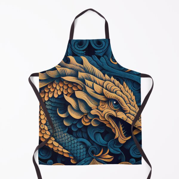 Item preview, Aggressive Cool Bold Scaley European Pattern Digital Painting designed and sold by CodeAndColors.