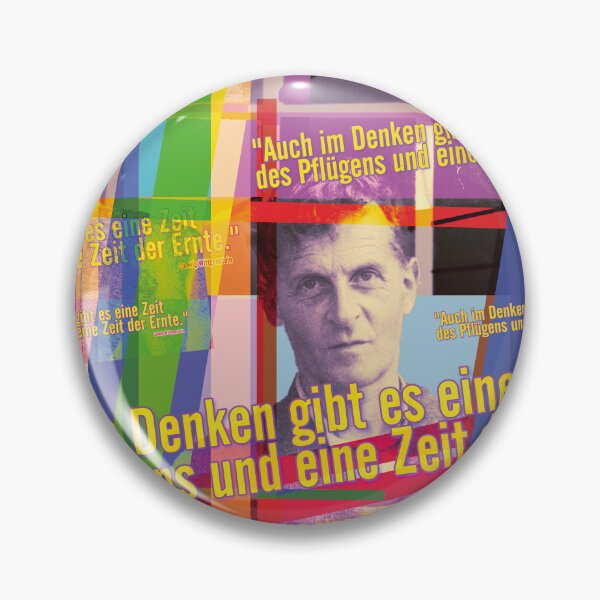 Aperçu de l'œuvre Ludwig Wittgenstein, Même dans la pensée, il existe un temps de labour et de récolte créée et vendue par Mauswohn.