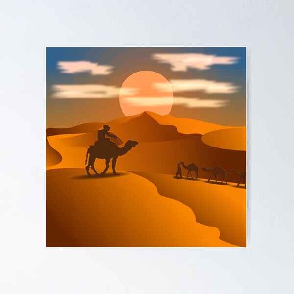 Artikelvorschau, Desert landscape entworfen und verkauft von Melcu.