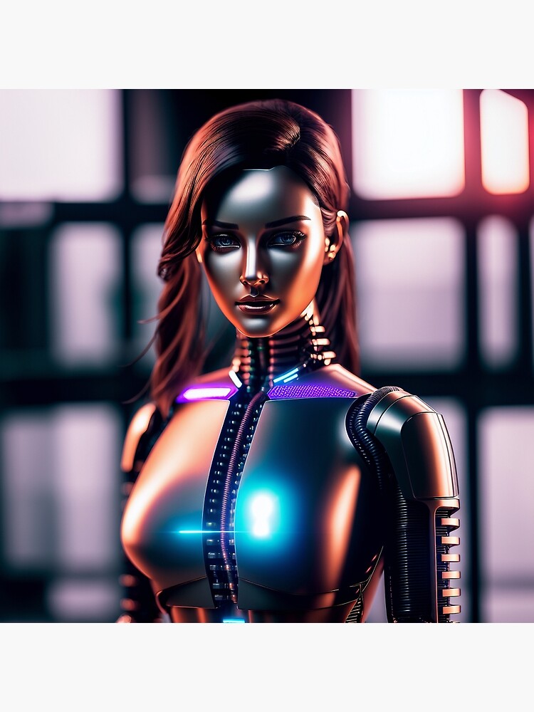 Beautiful female hot sale robots