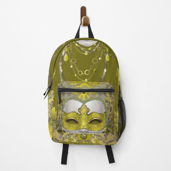 Item preview, Chartreuse Venetian mask designed and sold by Maxine Gadd.