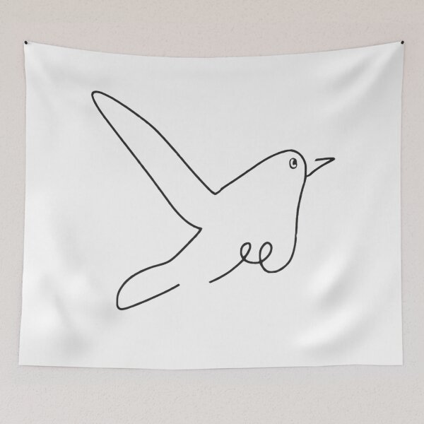 Aperçu de l'œuvre Le colibri esthétique créée et vendue par The Iconic Minimalist.