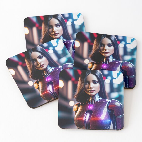Item preview, Sexy futuristic android - robot. designed and sold by Maniock.