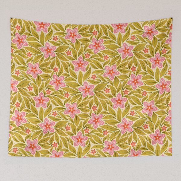 Item preview, Mid Century Floral designed and sold by RebeccaFlaherty.