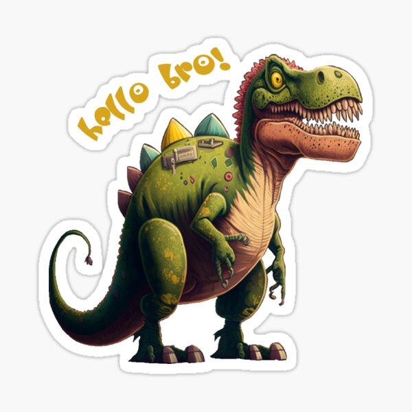 Sticker dinosaure