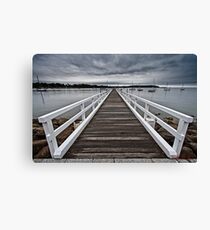 Impressions from a grey morning in Batemans Bay/NSW/Australia (14) Canvas Print