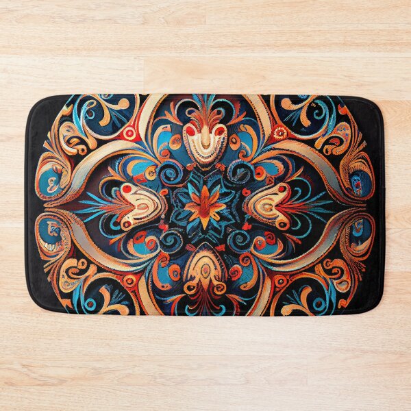 Artikelvorschau, Luxury Circular Mystical Bold Western Pattern Digital Painting entworfen und verkauft von CodeAndColors.