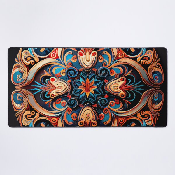 Artikelvorschau, Luxury Circular Mystical Bold Western Pattern Digital Painting entworfen und verkauft von CodeAndColors.