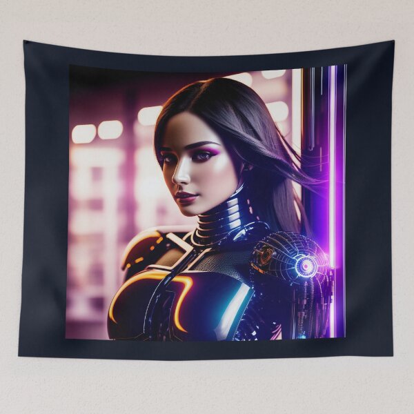 Item preview, Sexy female cyborg from the future. designed and sold by Maniock.