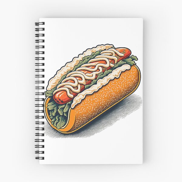 Item preview, Ukiyoe Hotdog: A Traditional Japanese Woodblock Print of a Hotdog in the Ukiyoe Style. designed and sold by BotTastic.