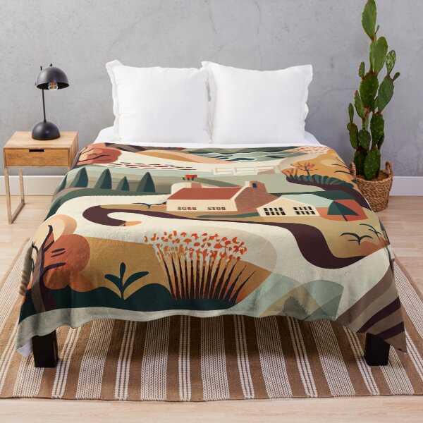 Item preview, Smooth Soft Country Pattern Digital Painting designed and sold by CodeAndColors.