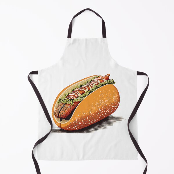 Item preview, Ukiyoe Hotdog: A Traditional Japanese Woodblock Print of a Hotdog in the Ukiyoe Style. designed and sold by BotTastic.