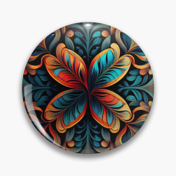 Artikelvorschau, Vibrant Pattern Digital Painting entworfen und verkauft von CodeAndColors.