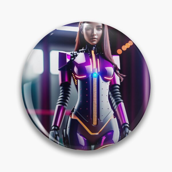 Item preview,  A humoid machine in a futuristic world. designed and sold by Maniock.
