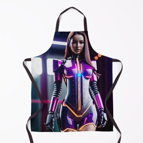 Item preview, A humoid machine in a futuristic world. designed and sold by Maniock.