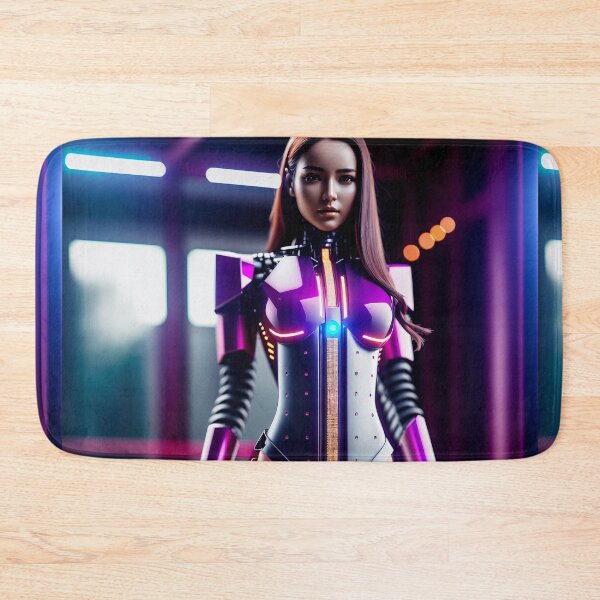 Item preview,  A humoid machine in a futuristic world. designed and sold by Maniock.