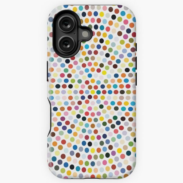Vista previa del artículo con la obra «Damien Hirst inspiró la explosión de puntos», diseñado y vendido por Colorful Wonder.