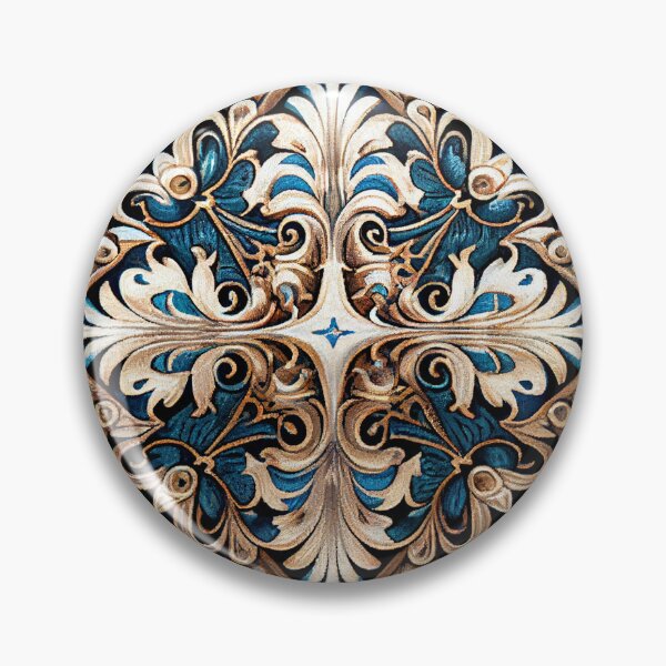 Item preview, Baroque Light Western Pattern Digital Painting designed and sold by CodeAndColors.