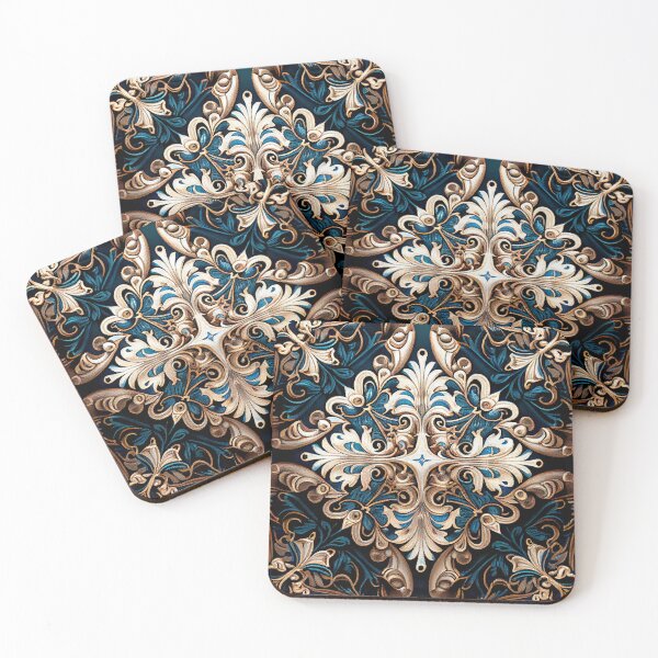 Item preview, Baroque Light Western Pattern Digital Painting designed and sold by CodeAndColors.