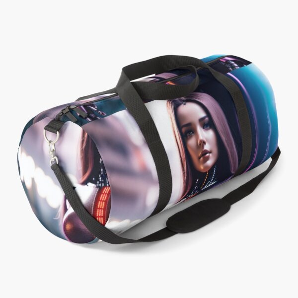 Item preview, Sexy woman robot in the futuristic city. designed and sold by Maniock.