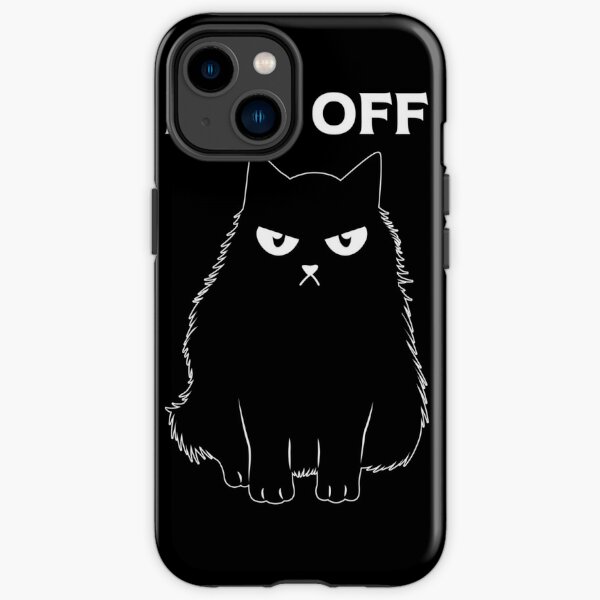  iPhone X/XS Hiss Off Funny Cat Meme Fluffy Kitten Cute