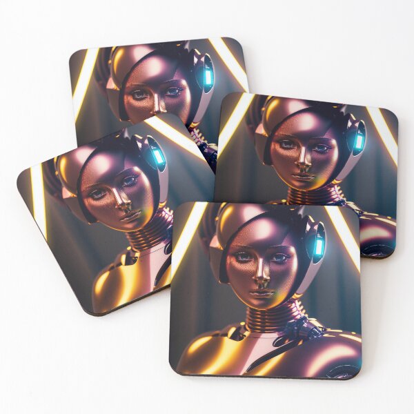 Item preview,  A humanoid cyborg from the future. designed and sold by Maniock.